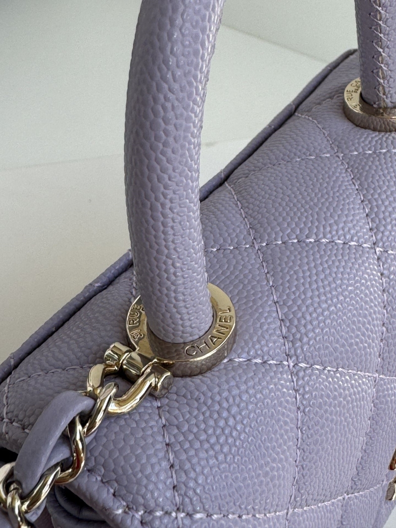 Ch**el top handle bags